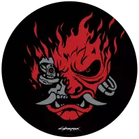 Ilustracja produktu Mata Pod Fotel Cyberpunk 2077 Samurai Rock Legend